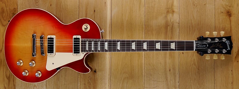 Gibson Les Paul Deluxe 70's Cherry Sunburst 223210177 | Reverb