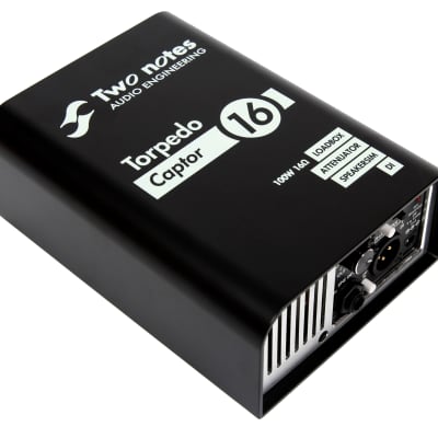 Two Notes Torpedo Captor (16ohm) | Compact Analog Reactive Load Box, Attenuator & Amp DI image 1