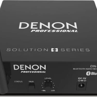DENON DN-200BR BLUETOOTH AUDIO RECEIVER Stereo, balanced/unbalanced output,  XLR, 6.35mm