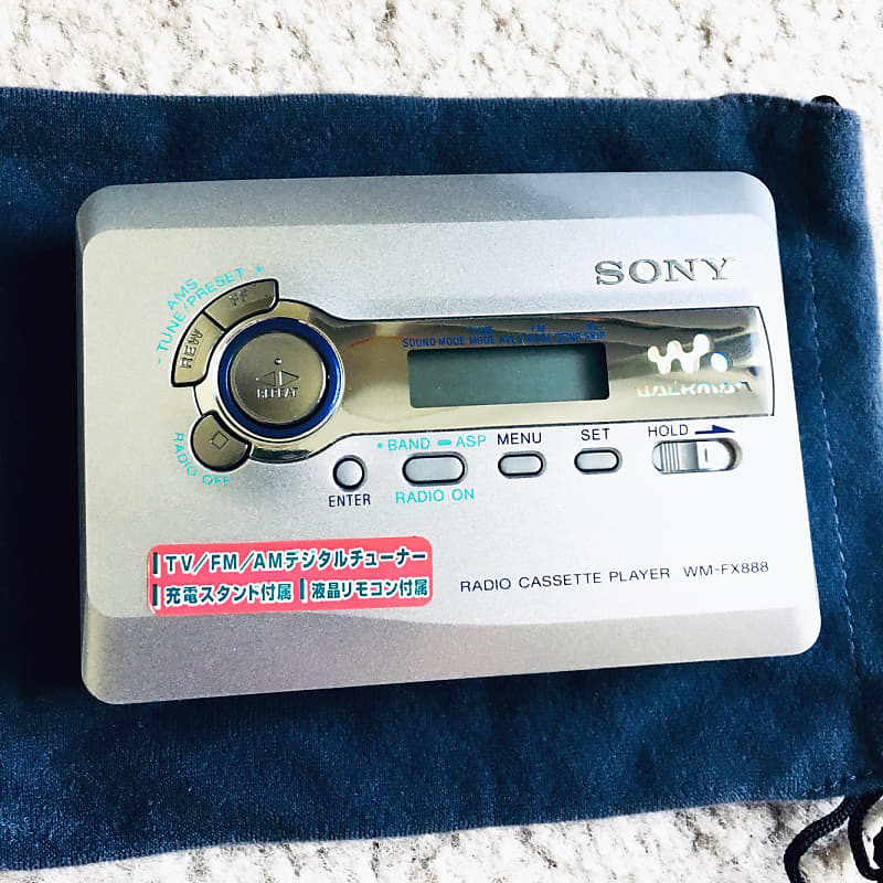 SONY WM-FX700 Walkman Cassette Player, EX Silver ! Working !