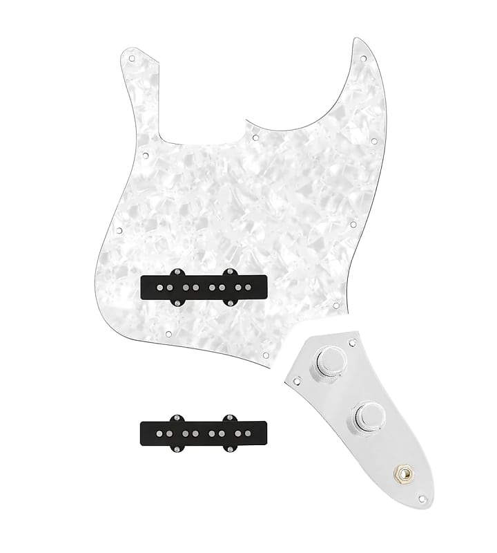 920D Custom Jazz Bass Loaded Pickguard With Groove (Modern) Reverb
