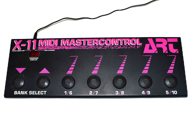 Art FX-11 MIDI MASTERCONTROL Midi Footswitch Controller