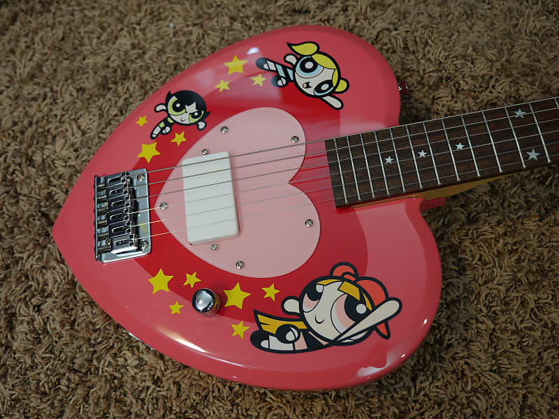 Video! 2002 Daisy Rock Powerpuff Girls Heartbreaker Electric Video! 2002 Daisy Rock Powerpuff Girls Heartbreaker Electric