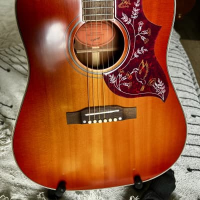 VINTAGE! Japan Made 1970's Gibson Hummingbird Replica Made in