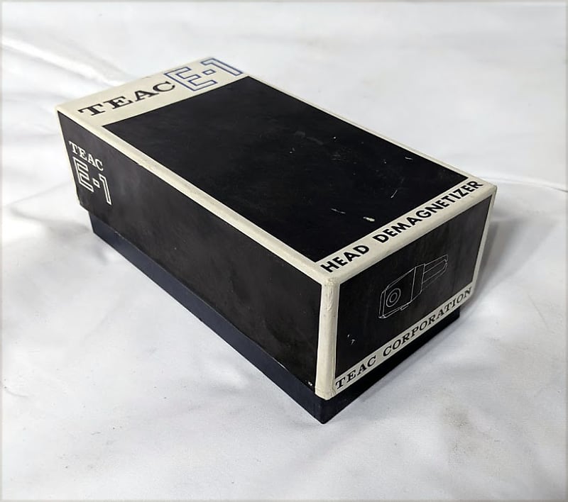 OEM TEAC E-1 Head Demagnetizer with original box & instructions 4 reel to  reel £38.04 - PicClick UK