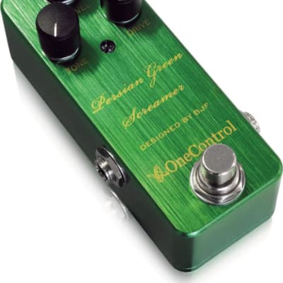 One Control Persian Green Screamer Guitar Effect Pedal image 2