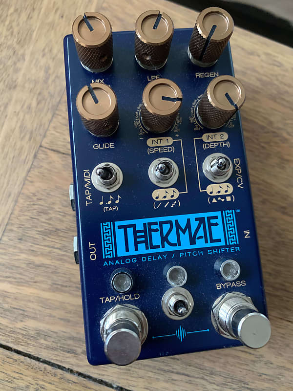 Chase Bliss Audio Thermae Analog Delay and Harmonizer 2018 Chase Bliss Audio Thermae Analog Delay and Harmonizer 2018