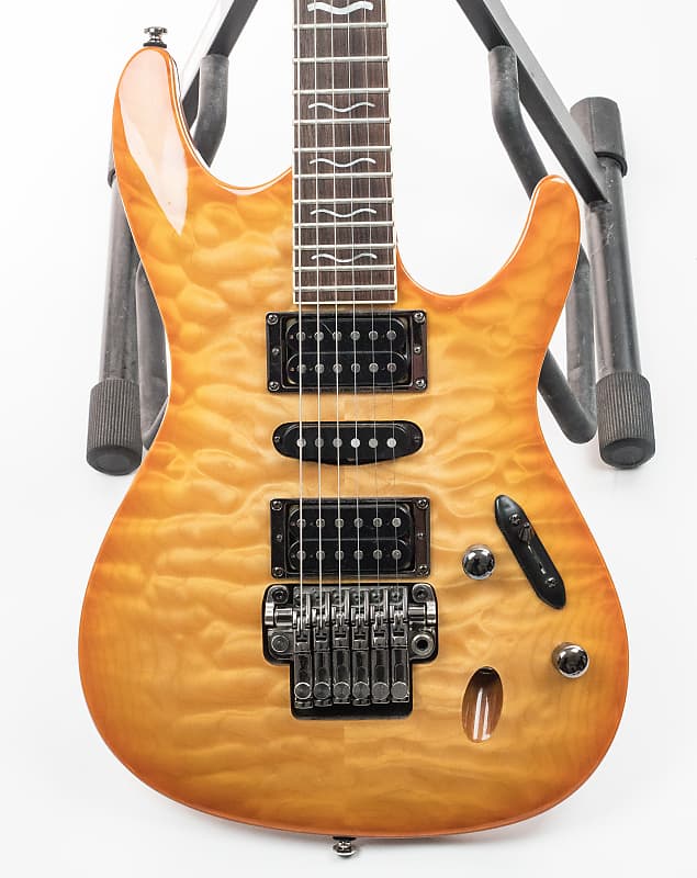Ibanez  S series S470 DX QM 限定値下げ Ibanez Series S S470DXQM Electric Guitar Quilted Maple