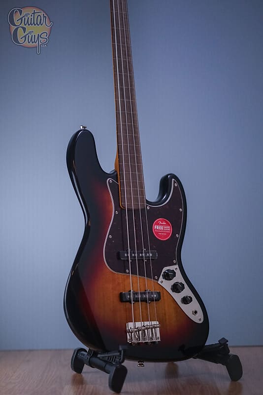 Squier Classic Vibe '60s Jazz Bass Fretless | Reverb