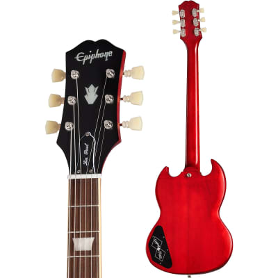 Epiphone 1961 Les Paul SG Standard Electric Guitar - Aged Sixties Cherry image 8