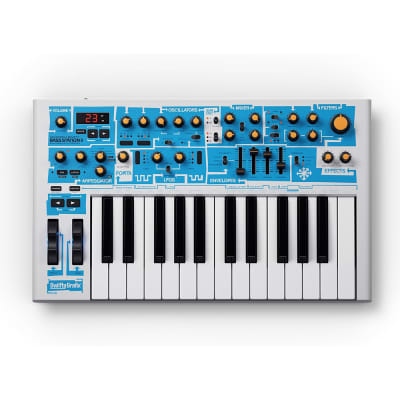 Novation Bass Station II Swifty Edition – Limited-Edition Paraphonic Analogue Bass Synthesiser with 60 New Artist Patches, AFX Mode, USB Powered, Dual Oscillators, Filters, and a Unique Colorway