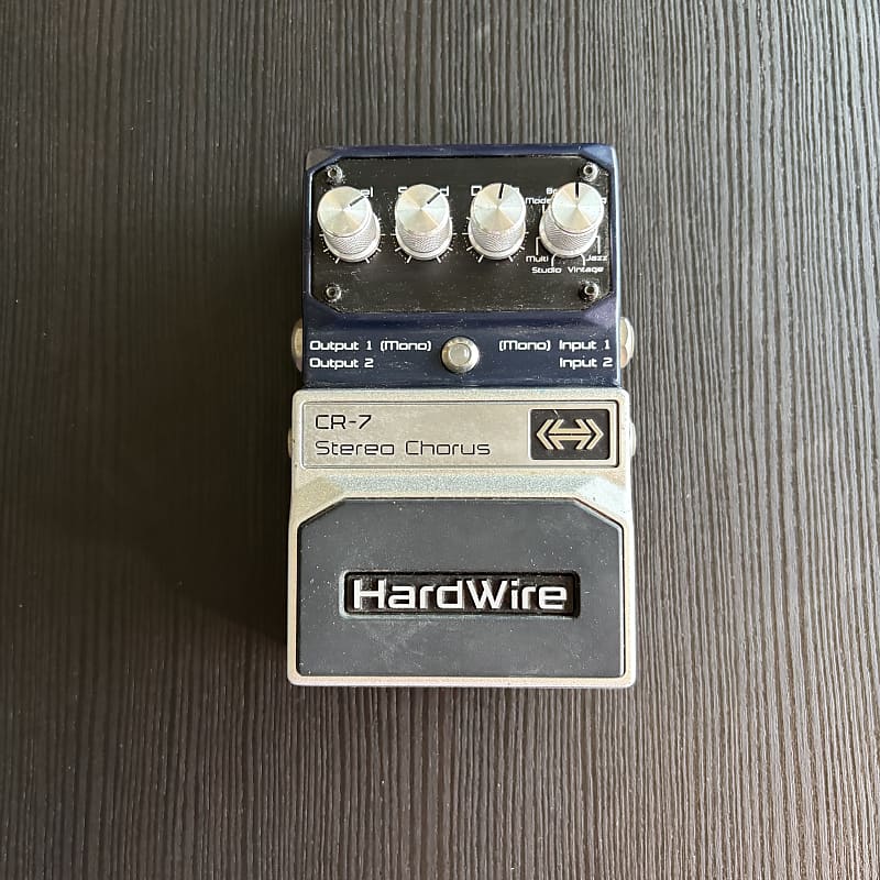 HardWire CR-7 ステレオコーラス Digitech HardWire CR-7 Stereo Chorus