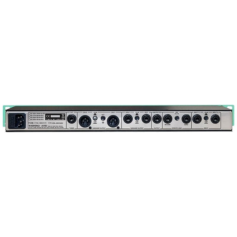 Tech 21 GED-2112 Geddy Lee SansAmp Rackmount Bass Preamp w