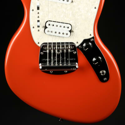 Fender - Kurt Cobain Jag-Stang - Fiesta Red - Electric Guitar with Gig Bag/NOS image 2