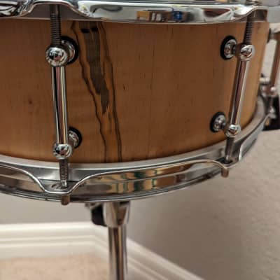 Custom Stave Snare Drum - Ambrosia Maple 2020 - Natural image 16