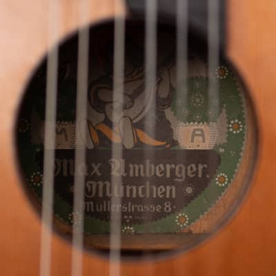 Max Amberger - Hermann Hauser  - Concert Guitar - Early Romantic Guitar Style image 7