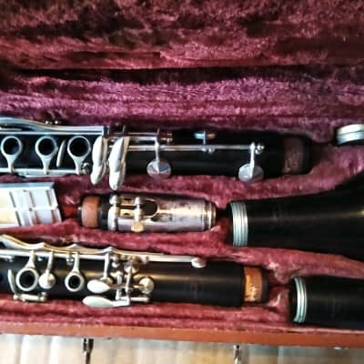 Ida Maria Grassi Italy wood clarinet, Vintage Good, Intermediate-Level image 1