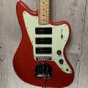 Used 2021 Fender Noventa Jazzmaster Fiesta Red w/bag TSS1048