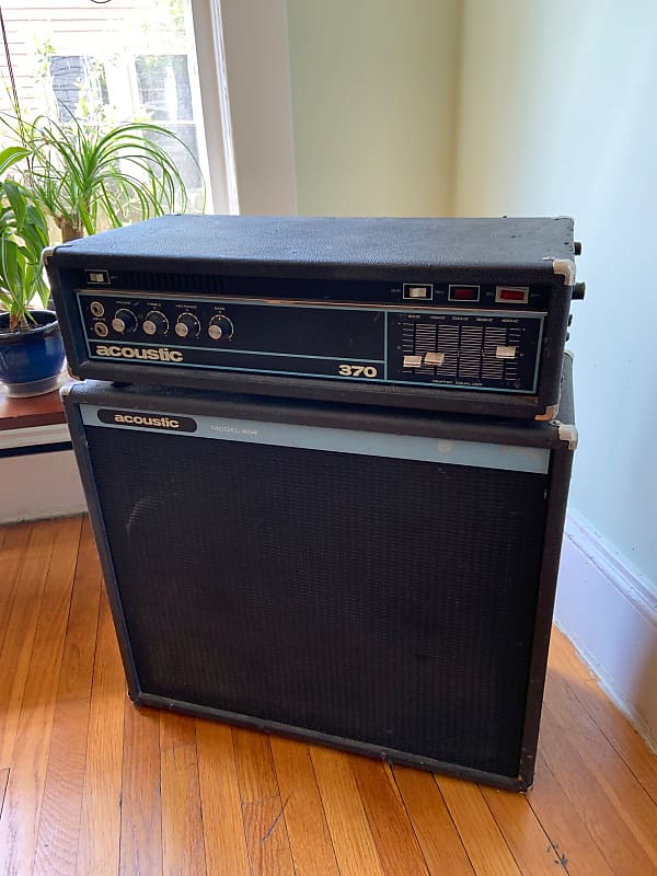 Acoustic 370 Bass Amp & Model 404 Reverb