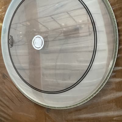 Remo Bass drum head 22" powerstroke 3 clear batter 2020 Clear image 1