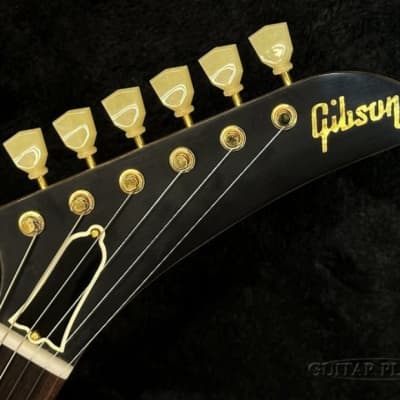 Gibson Custom Shop 1958 Korina Explorer Reissue Black Pickguard VOS 【Mint Condition!】 2022 - Natural image 7