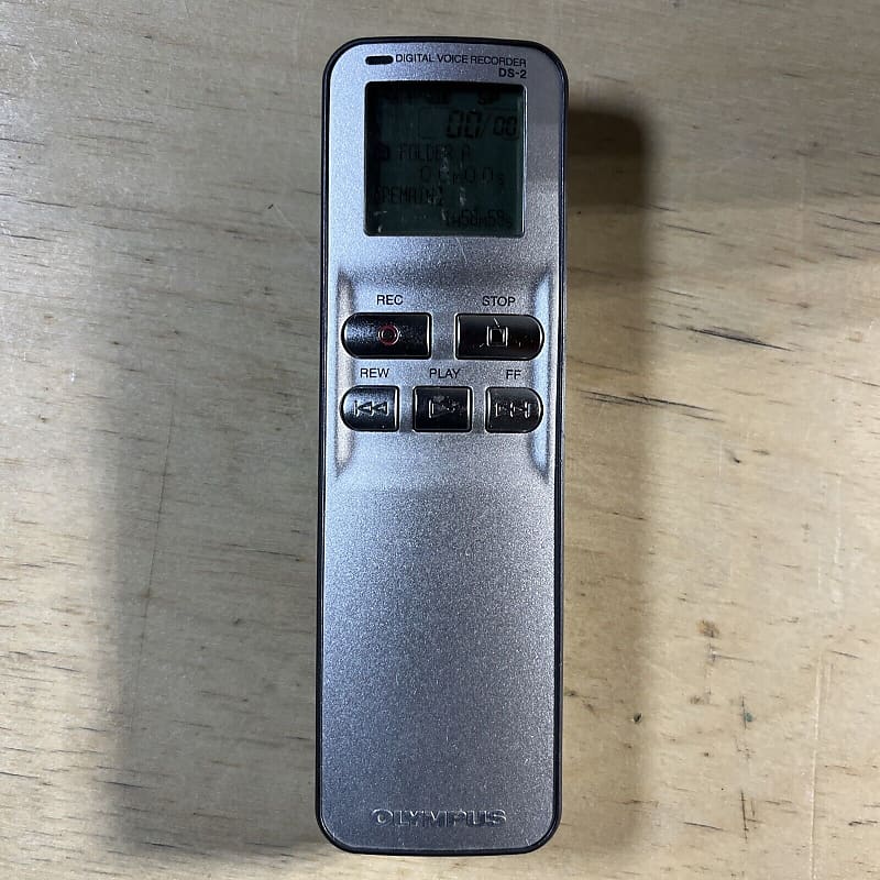 Olympus Digital Voice Recorder Model DS2 Tested works good Reverb