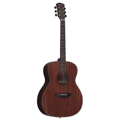 Orangewood Oliver Solid Top Mahogany Left Handed Acoustic Guitar image 3