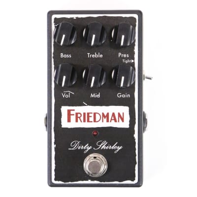 Friedman Dirty Shirley Overdrive Boost Amplifier Distortion Effects Pedal FX Box image 1