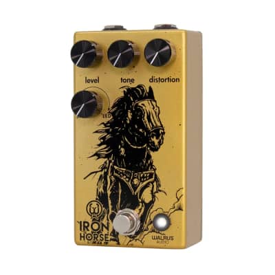 Walrus Iron Horse LM308 Distortion V3 Guitar Effects Pedal image 2