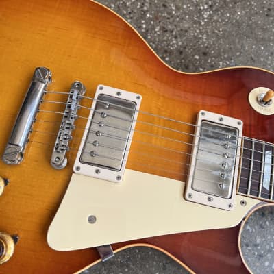 Gibson Custom Shop 1958 Les Paul Standard Reissue Gloss 2017 - Abilene Sunset Burst image 7
