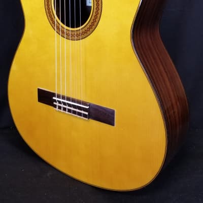 Yamaha CG182S Classical Guitar, Solid Englemann Spruce Top, Rosewood Back & Sides, Natural 2023 image 3