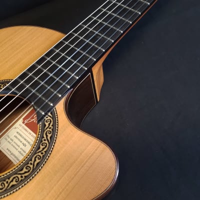 Jose Ramirez Estudio Studio Cutaway 1 Nylon String Classical Guitar w/ Logo'd Hard Case image 7