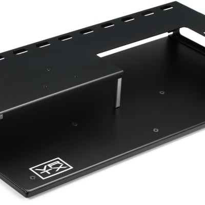 Vertex Tour Elite Pedalboard (29" X 15") with TE3 Hinged Riser (29" x 9" x 3.5") with 11" Cut Out image 1