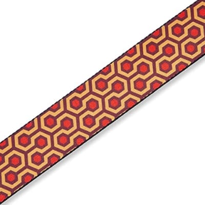 Levy's MP2-007 2" Polyester Guitar Strap - Hex Design image 4