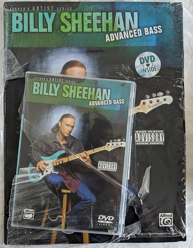 Billy Sheehan Advanced Bass Alfred's Artist Series DVD Sheet Music