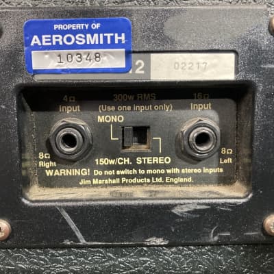 Marshall Brad Whitford's Aerosmith JCM 900 1960 Lead Authenticated! (#103) 1980s image 14