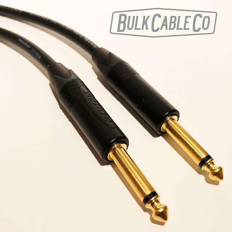 25 FT Mogami 3082 Speaker Cable Amp To Cab Neutrik Gold Reverb