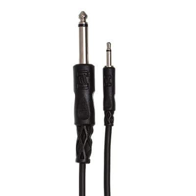 HOSA CMP-303 Mono Interconnect 3.5 mm TS to 1/4 in TS (3 ft) image 1