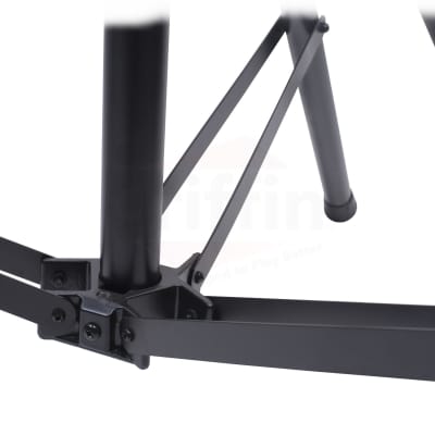 Crank Up Triangle Truss Light Stand – DJ Booth Lighting Trussing Stage Mount PA image 9
