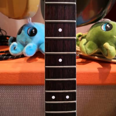 Fernandes BSV-70 1985 Aged White LH Lefty Left-Handed Southpaw Zurdo Gaucher Linkshänder image 4