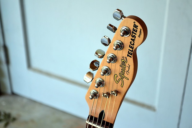 【希少】Squier Telecaster Standard 2004 Squier Standard Telecaster 2004 Transparent Brown | Reverb