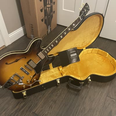 Gibson ES335 Custom Shop 1963 Reissue VOS 2016 - Sunburst image 8