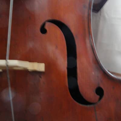 Abraham Prescott (?) New England Church Bass c. 1840 Cello image 3