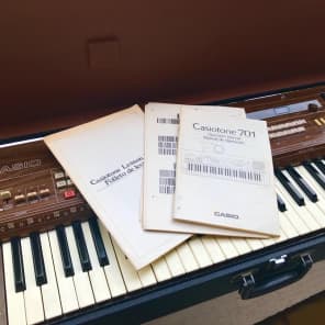 Vintage Casio Casiotone 701 Ct 701 Portable Analog Vintage Casio Casiotone 701 Ct 701 Portable Analog