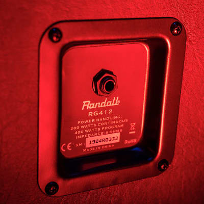Randall RG212 2 x 12 Guitar Speaker Cabinet 100W image 8