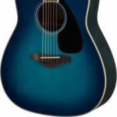 Yamaha #FG820 SB - FG Series Dreadnought Acoustic Guitar, Sunset Blue for sale