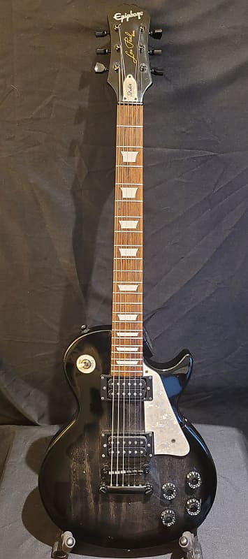 Epiphone Les Paul Studio Deluxe 1998 - Transparent Black