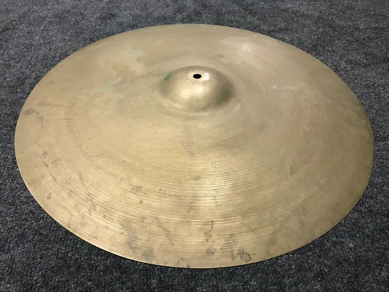 Vintage Kashian 22" Ride Cymbal Made In Italy Made by UFIP 2568 grams image 1