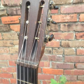 SUPERTONE Sears Roebuck Parlor Guitar 1920s / 30's nocbc as is Rare image 5