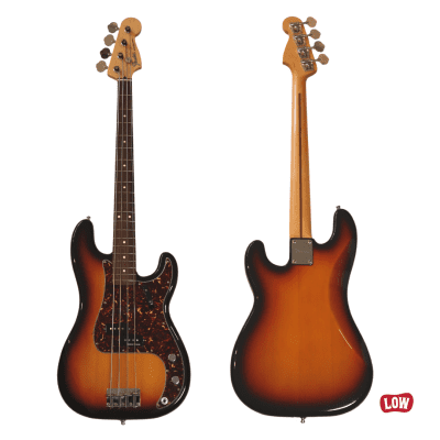 Fender Japan Precision Bass 2012 3 Colour Sunburst image 2